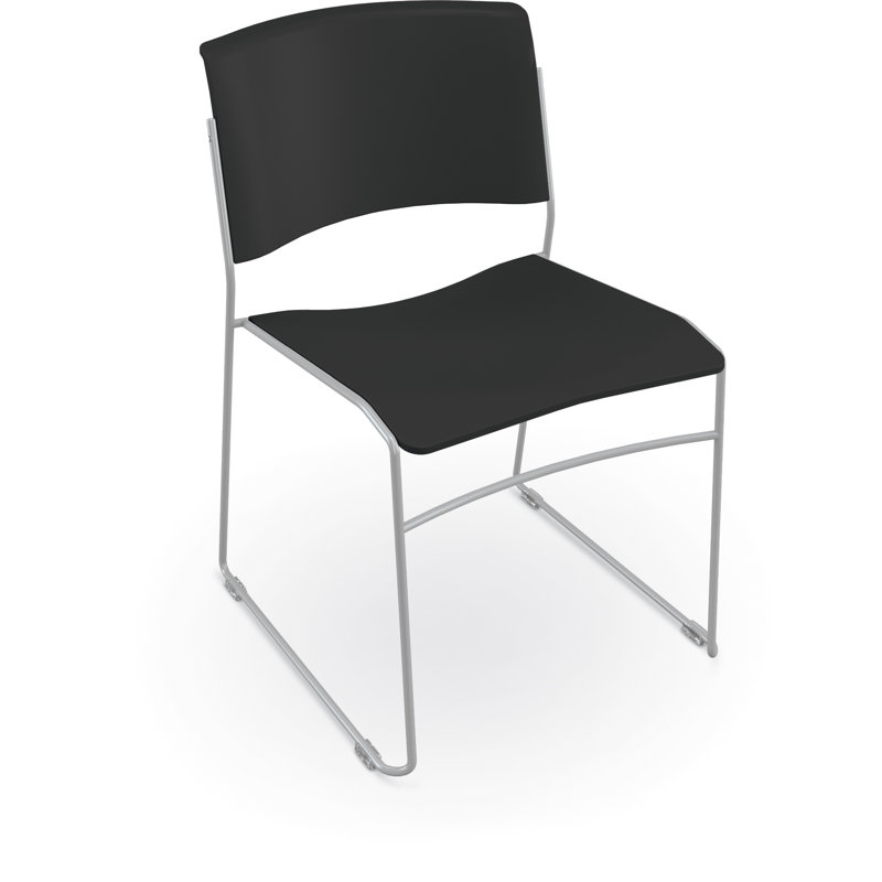 MooreCo Akt 18" Sled Base Stacking Chair Wayfair